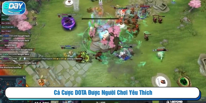 Cá cược DOTA là gì? Lý do được yêu thích mạnh mẽ?