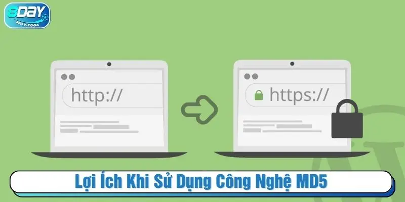 Lợi ích khi sử dụng công nghệ MD5