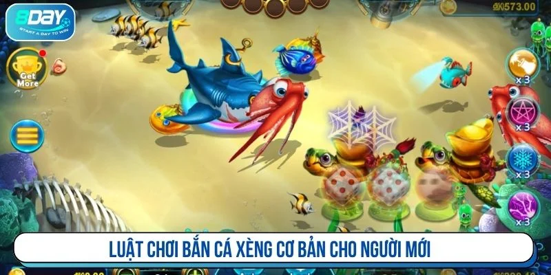 Khám phá luật chơi bắn cá xèng tại 8DAY